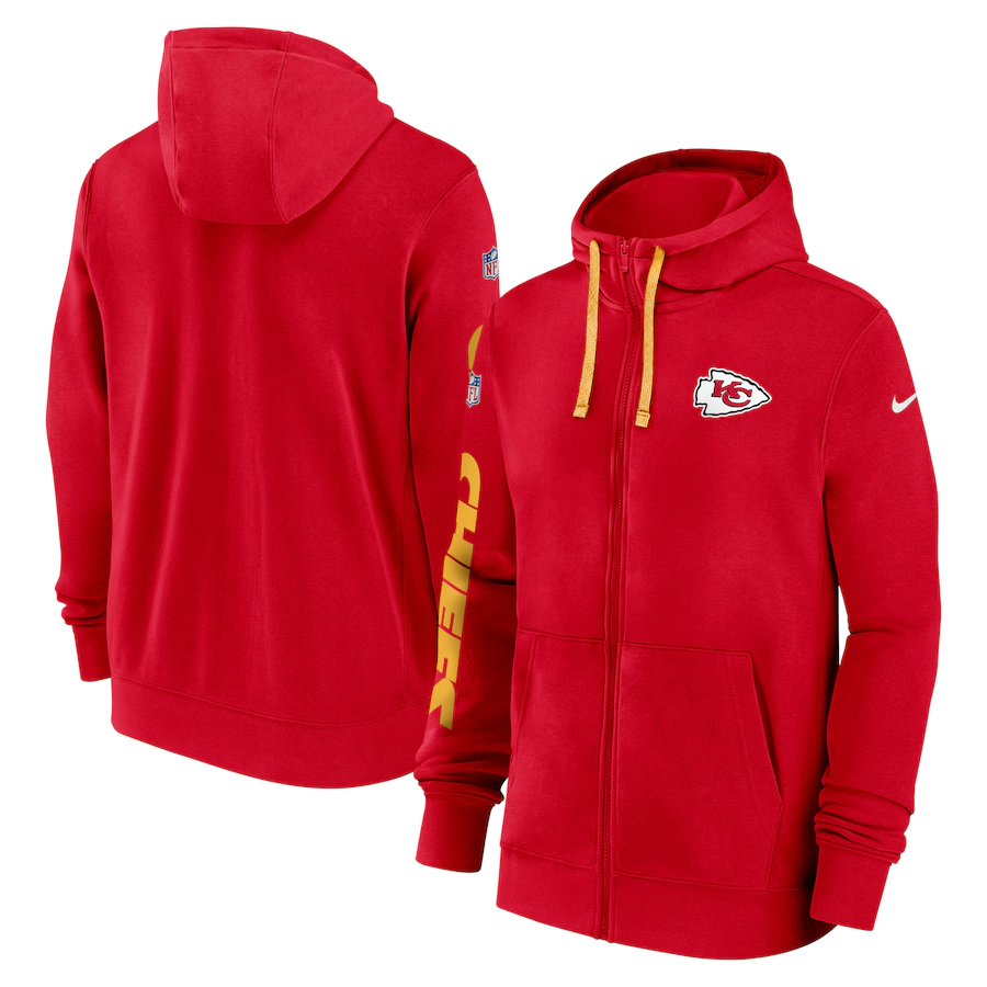 Men Kansas City Chiefs red 2024 Nike NFL Hoodie->houston texans->NFL Jersey